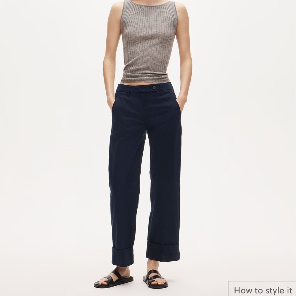 J Crew Cuffed Chino Pants